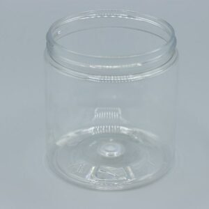 clear glass jar
