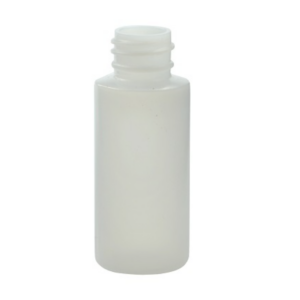 white HDPE plastic cylinder