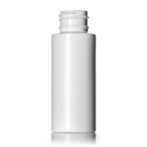 white HDPE plastic cylinder