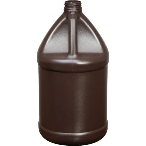 Gallon Amber HDPE Plastic