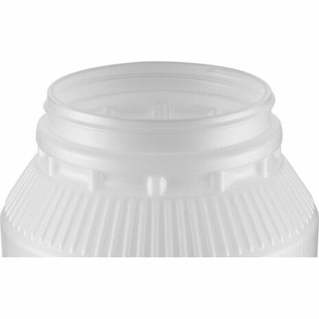 1 Gallon Natural HDPE Plastic Wide Mouth Jar, 110mm 110-400, 132 Grams 3