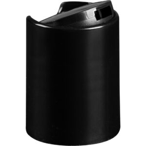Black Smooth Disc Top Cap