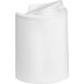 White Smooth Disc Top Cap