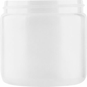 16 oz. Natural HDPE Plastic Jar, Straight Sided Jar, 89mm 89-400