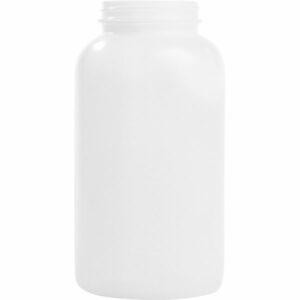 32 oz. (960 cc) Natural HDPE Plastic Packer Bottle, 63mm 63-400