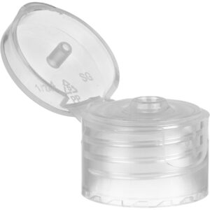 20mm 20-410 Natural Smooth Snap Top Cap, Unlined, .1125" Orifice