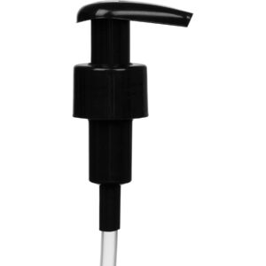 0.04 oz. Black Dispensing Pump, 7-1/2" Dip Tube, 24mm 24-410