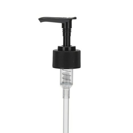 0.06 oz. Black Dispensing Pump, 8.5" Dip Tube, 28mm 28-410