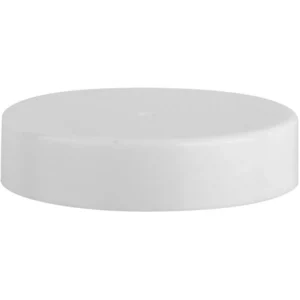 45mm 45-400 White Smooth Plastic Cap w/ FS5-4 Universal His Liner