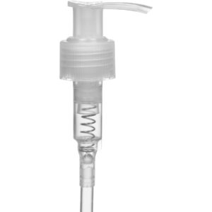 0.04 oz. Natural Dispensing Pump, 7.72" Dip Tube, 24mm 24-410