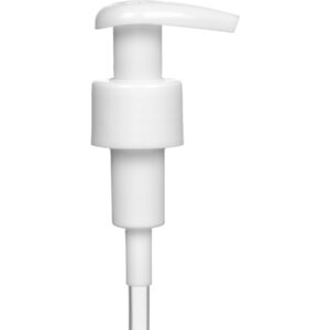0.04 oz. White Dispensing Pump, 7-1/2" Dip Tube, 24mm 24-410