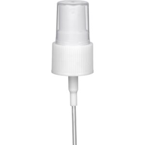 White Mist Sprayer Pump with 4-3/4″ Dip Tube, 24mm 24-410