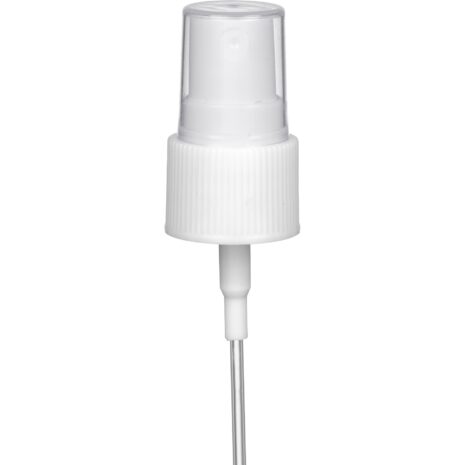 White Mist Sprayer Pump with 4-3/4″ Dip Tube, 24mm 24-410