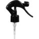 Black fine mist trigger sprayer 8" dip tube 24mm 24-410