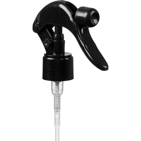 Black fine mist trigger sprayer