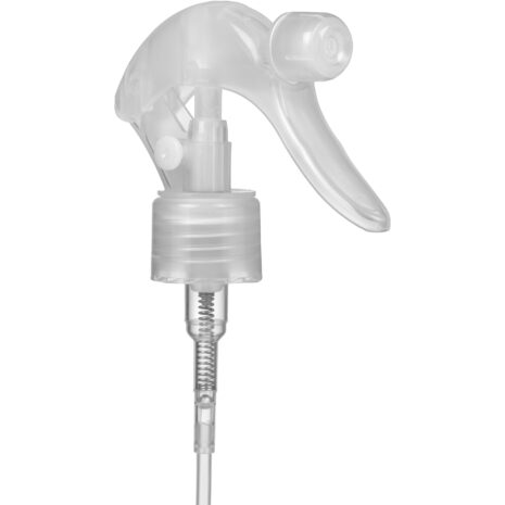 Clear fine mist Trigger Sprayer with 7" Dip Tube 24mm 24-410