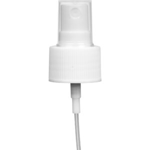 White Mist Sprayer Pump with 7-9/10″ Dip Tube, 24mm 24-410