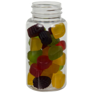 150CC Clear Pet packer Bottle 38-400