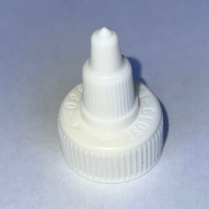 Twist Top Cap 24-410 White with Foam Gasket