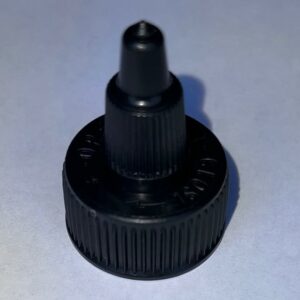 Twist Top Cap 24-410 Black with Foam Gasket