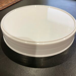 120-400 Smooth Wall Deep skirt White Cap with Universal HIS FS5-9