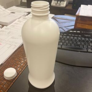 32 OZ white Hdpe VASO CBM Short Neck 38-400( Custom Blow Molding)