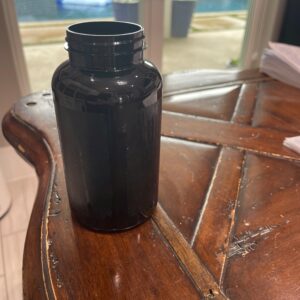 500 CC Dark Amber PET Packer 53-400 Comar PZ-500
