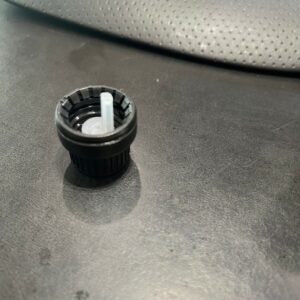 18-415 Black cap Tamper Evident with Orifice Reducer- works with 15ML and 30ML Euro rounds