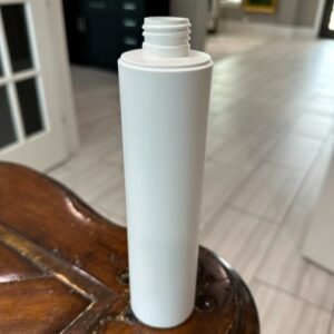 300ML( 6 OZ) Tremont cylinder white hdpe 24-410 Made by RPC