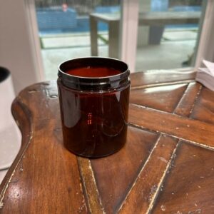Jar 20 oz amber pet 89-400 Canyon Plastics DBEV