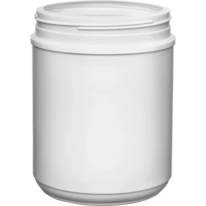 60 oz white hdpe jar 120-400 VLP