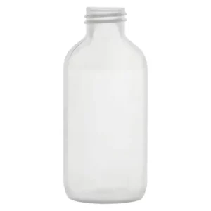 Bottle 4 oz LDPE Boston round Natural 24-410 By amcor EP-46966